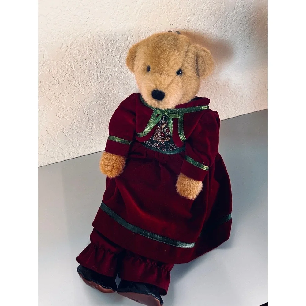 Vintage Applause Holiday Teddy Bear, 14